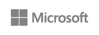 microsoft logo grey transparent