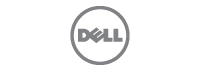 dell logo grey transparent