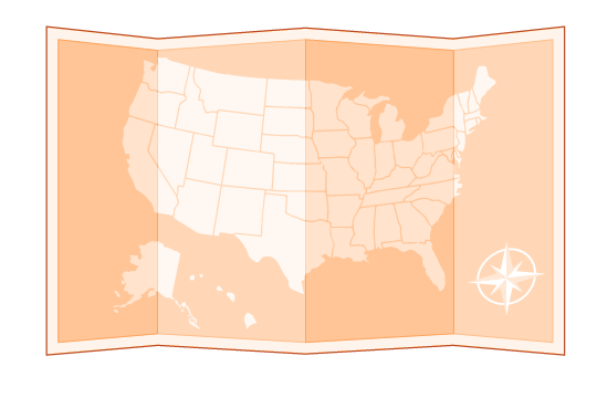 nationwide coverage illustration orange