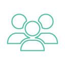 people group icon green transparent