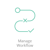 manage workflow icon