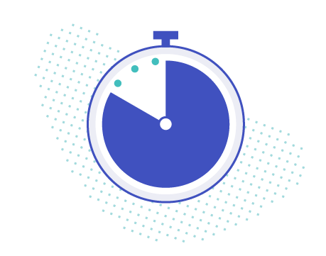 time stopwatch transparent illustration blue