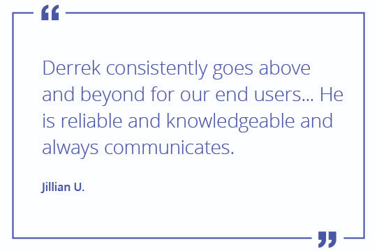 Derrek Luke dispatcher quote