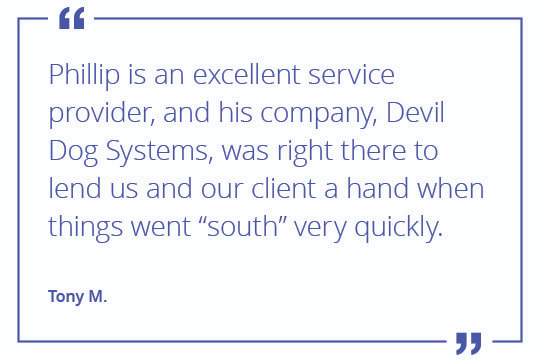 Phillip Mansfield dispatcher quote